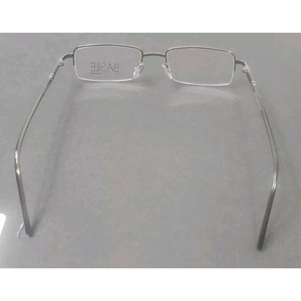NEW BASILE Occhiali 9306 SILVER EYEGLASSES Sunglasses FRAMES COL 20 49/18 Italy‎